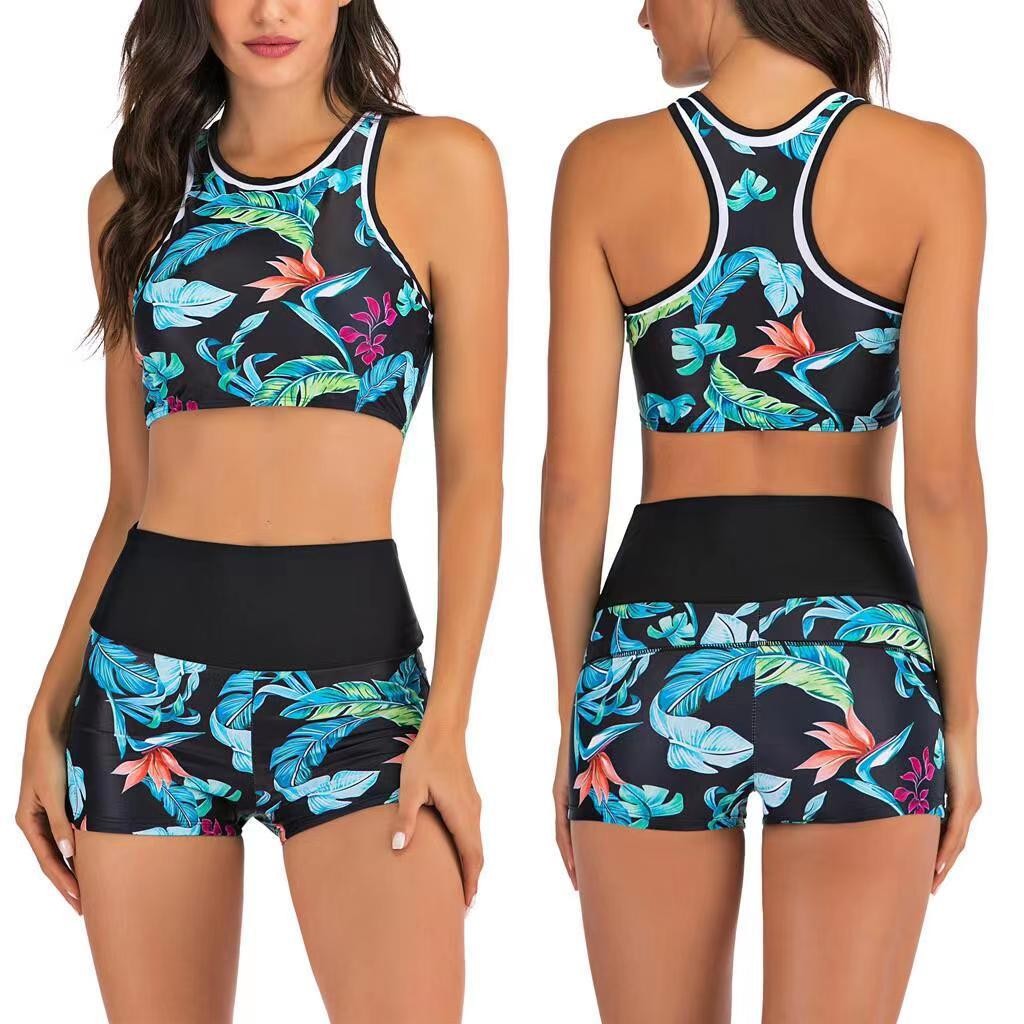 Shorts - Bikini Y2K para Mujer, Tankini con
