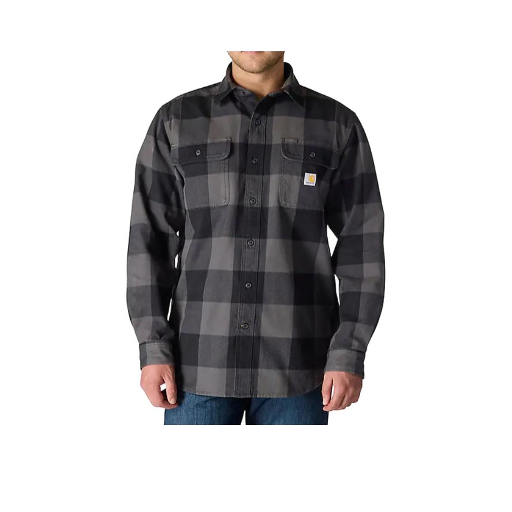 Flannel Plaid Shirt Heavy Weight - Camisa de Franela a Cuadros de