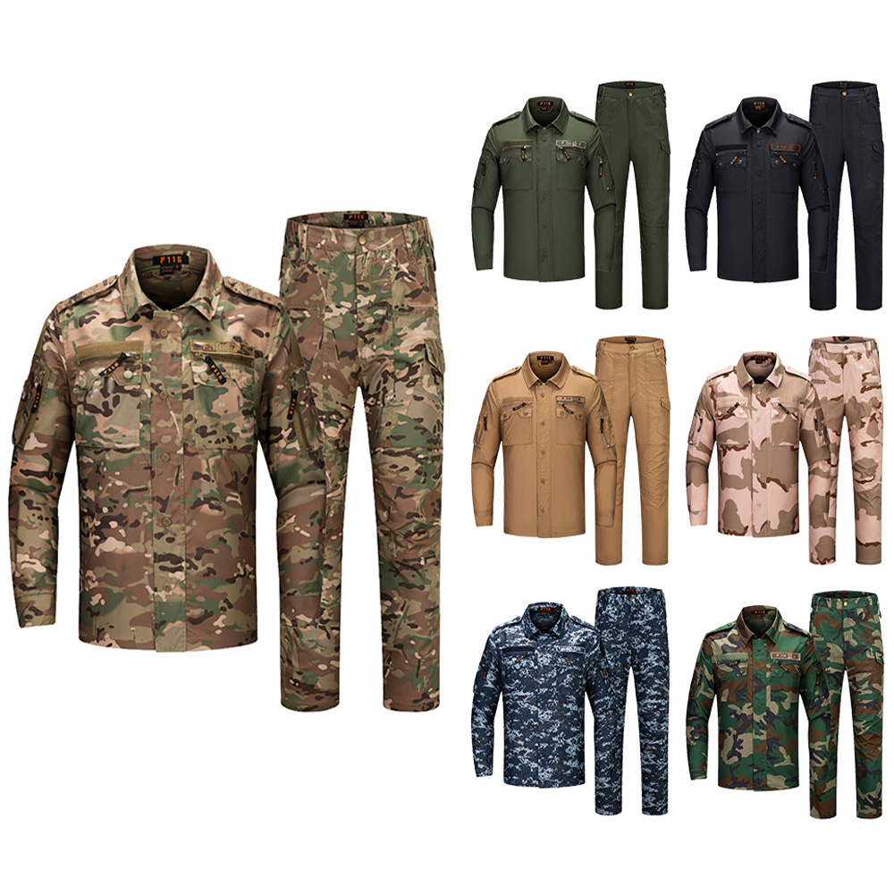Tactical Military Shirt Cargo - Lynjacye F116 Camisa táctica uniforme, pantalones
