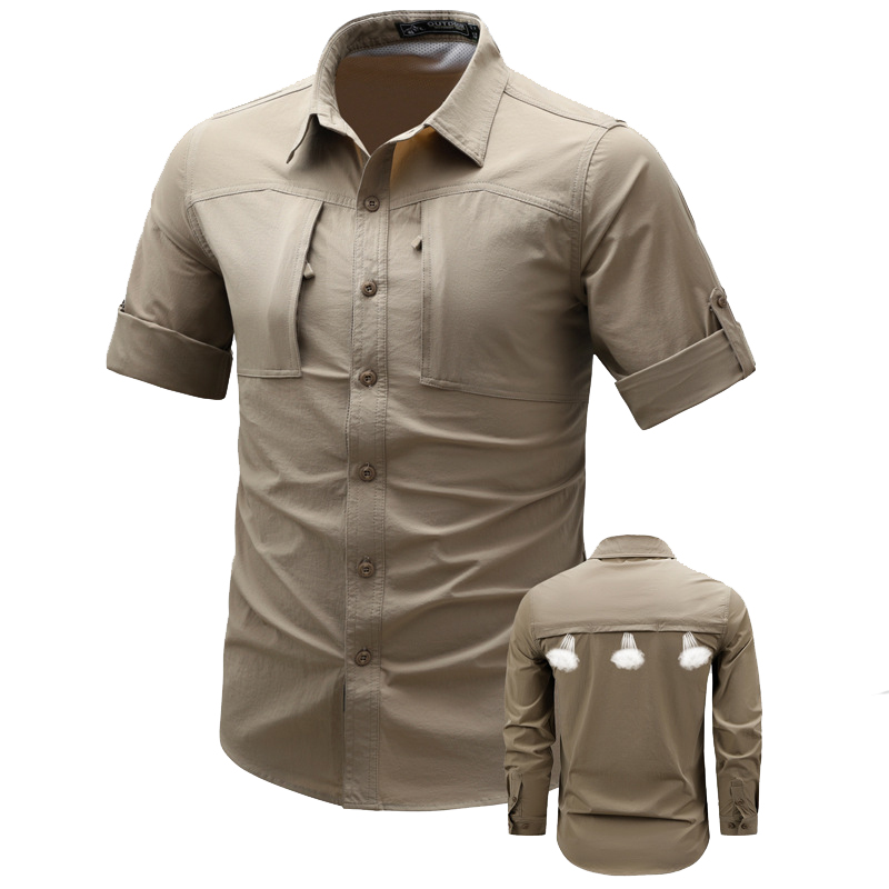 Tactical Military Shirt Cargo - Camisas Cargo de manga larga para