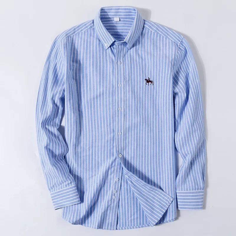 Camisa Oxford 100% de algodón  - Oxford Cotton Casual Shirt Business reseña y precio