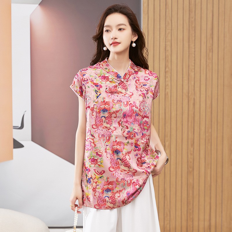 Blusa de mujer de manga corta  - Shirts reseña y precio