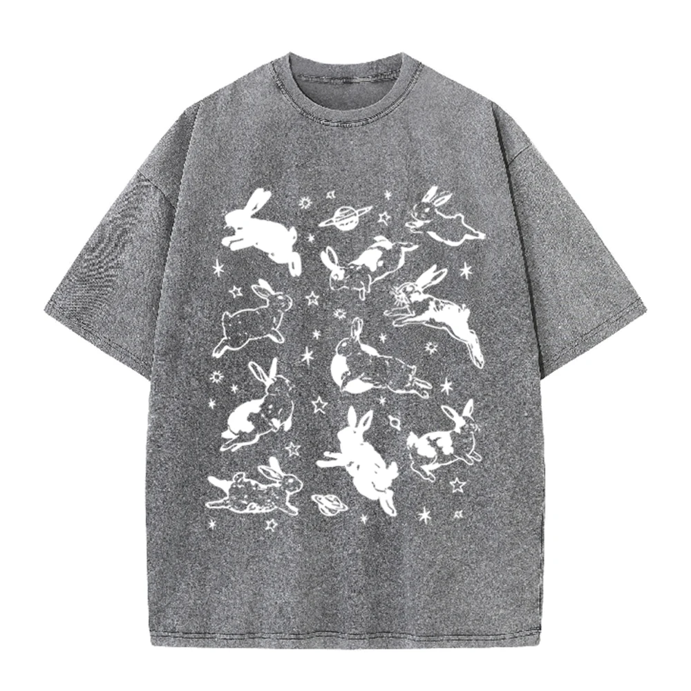 Camiseta Negra Lavada al Ácido - Acid Wash Vintage Graphic T Shirt reseña y precio