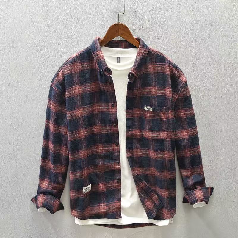 Camisa informal a cuadros nuev - Flannel Plaid Shirt Heavy Weight reseña y precio