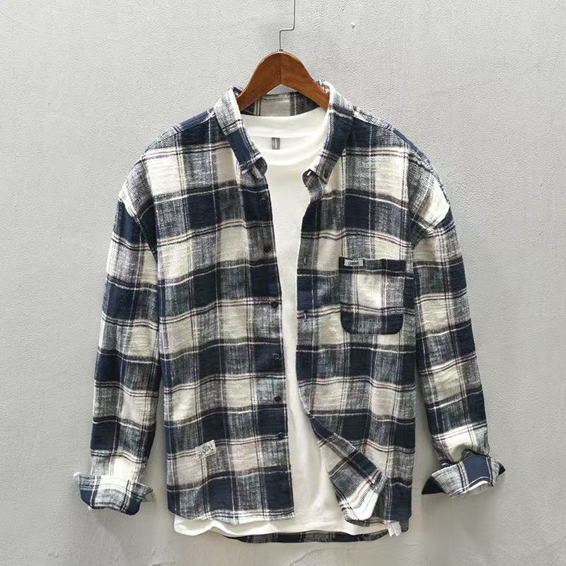 Camisa informal a cuadros nuev - Flannel Plaid Shirt Heavy Weight reseña y precio