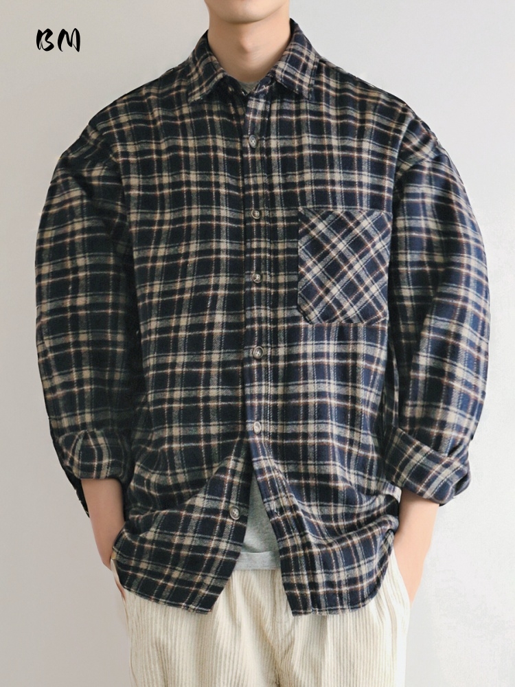‌ Camisa de franela pesada Vin - Flannel Plaid Shirt Heavy Weight reseña y precio