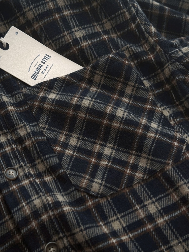 ‌ Camisa de franela pesada Vin - Flannel Plaid Shirt Heavy Weight reseña y precio