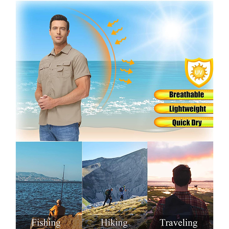 TRVLWEGO camisa de hombre send - Tactical Military Shirt Cargo reseña y precio