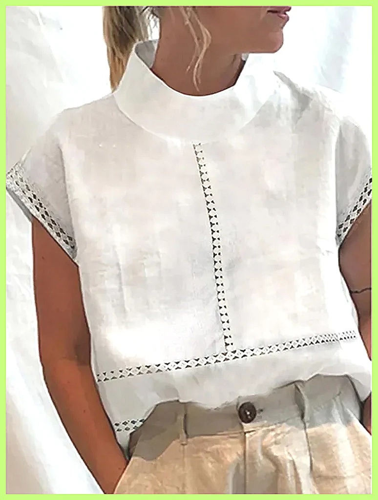 Camisa de Lino y Algodón para  - Shirts reseña y precio
