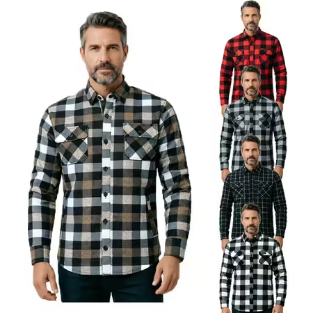 Camisa de Franela Táctica Amik - Flannel Plaid Shirt Heavy Weight reseña y precio