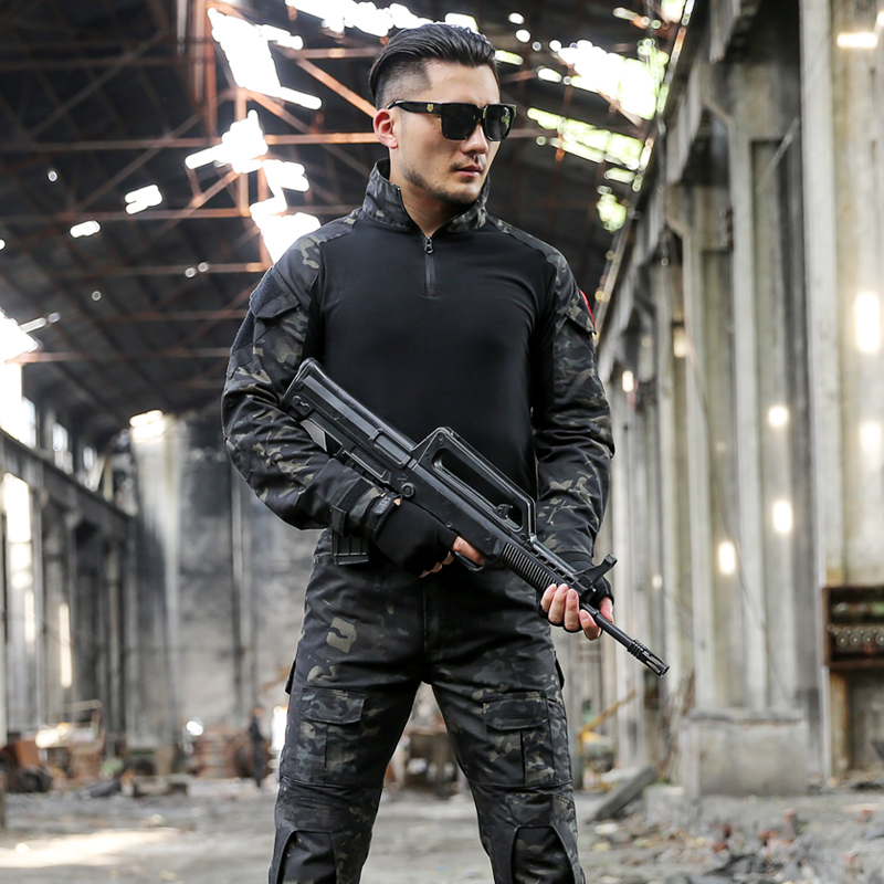 Trajes tácticos al aire libre, - Tactical Military Shirt Cargo reseña y precio