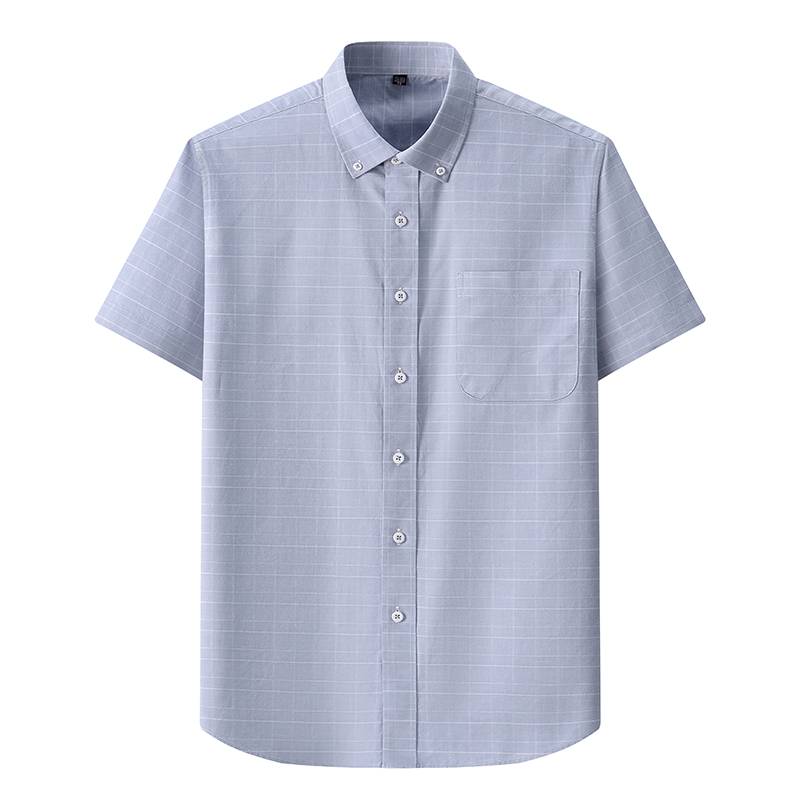 Camisas de verano de alta cali - Oxford Cotton Casual Shirt Business reseña y precio