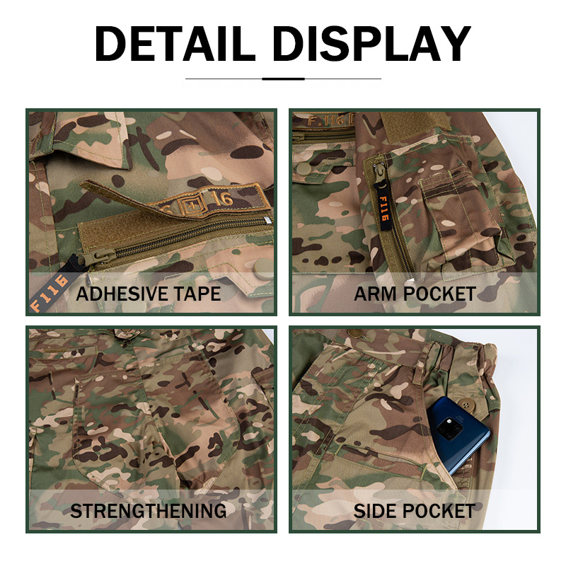 Lynjacye F116 Camisa táctica u - Tactical Military Shirt Cargo reseña y precio