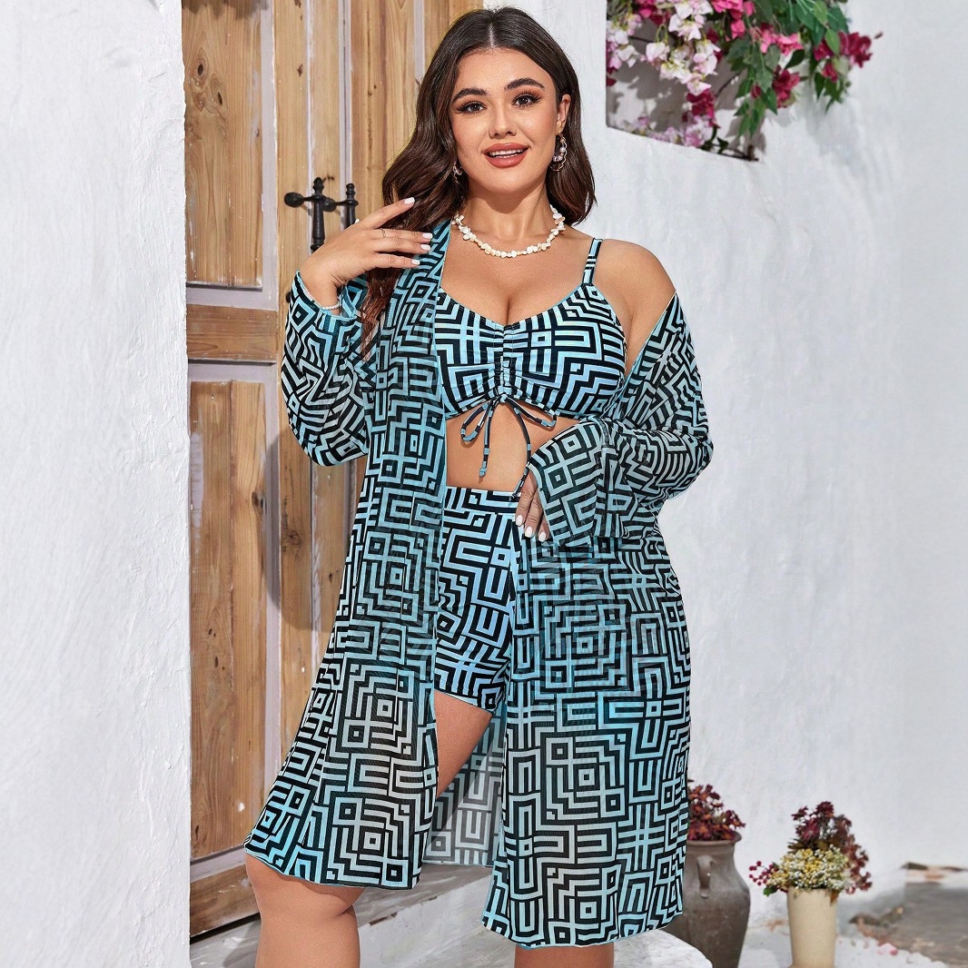 Traje de baño de talla grande  - Shorts reseña y precio