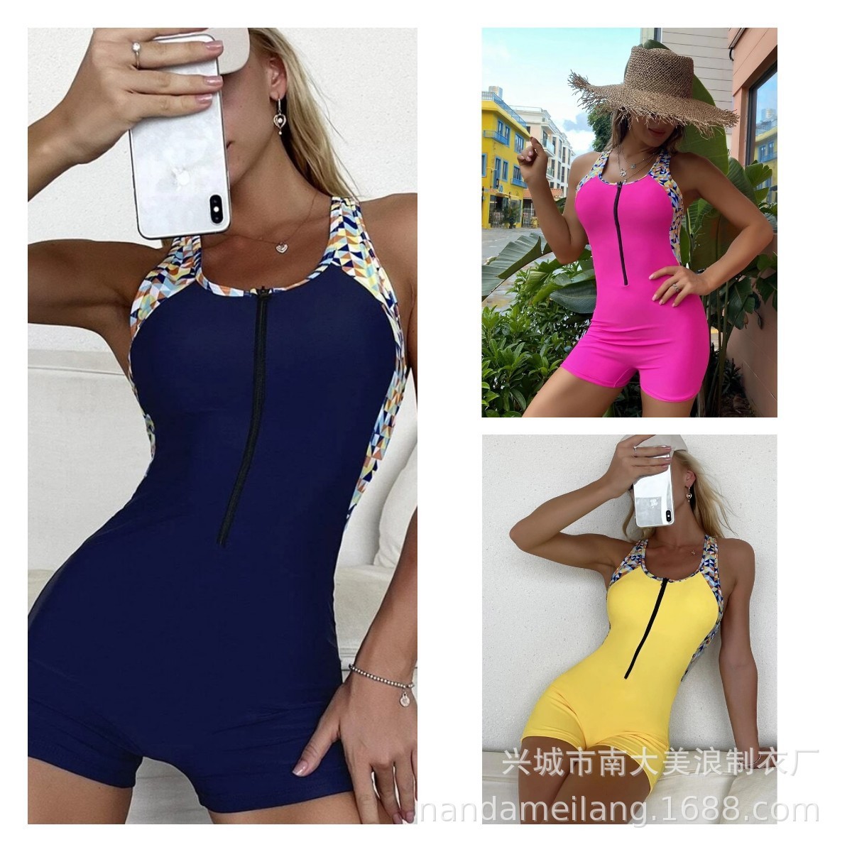 Traje de baño para mujer con c - Shorts reseña y precio