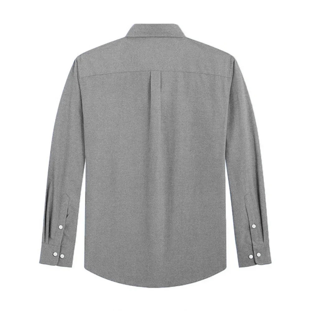 Camisas de manga larga para ho - Oxford Cotton Casual Shirt Business reseña y precio
